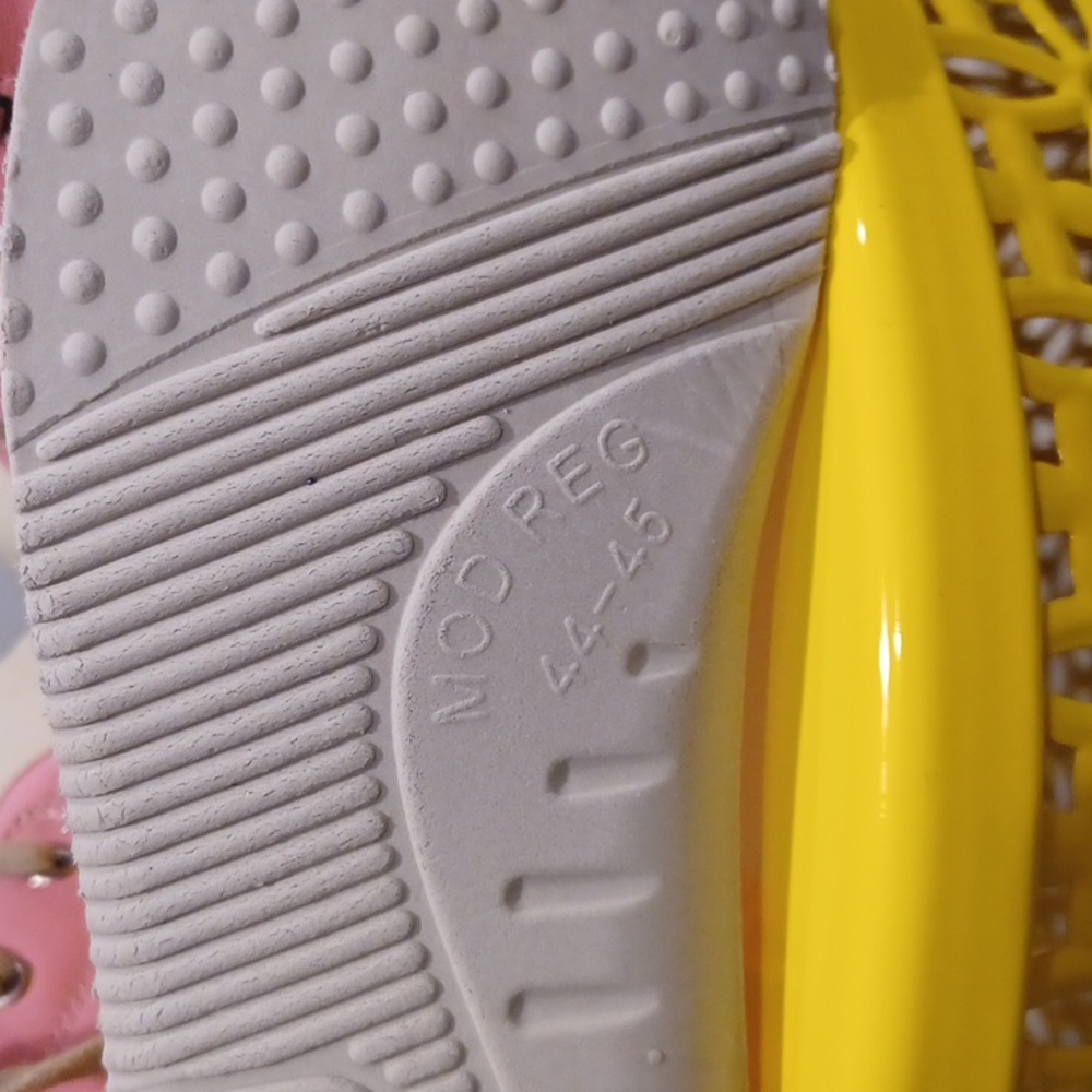 Rick Owens Cream and Pink Sneakers  High-Top Sneakers - Picture 8 of 9